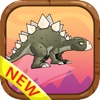 Games stegosaurus runner in park for kids