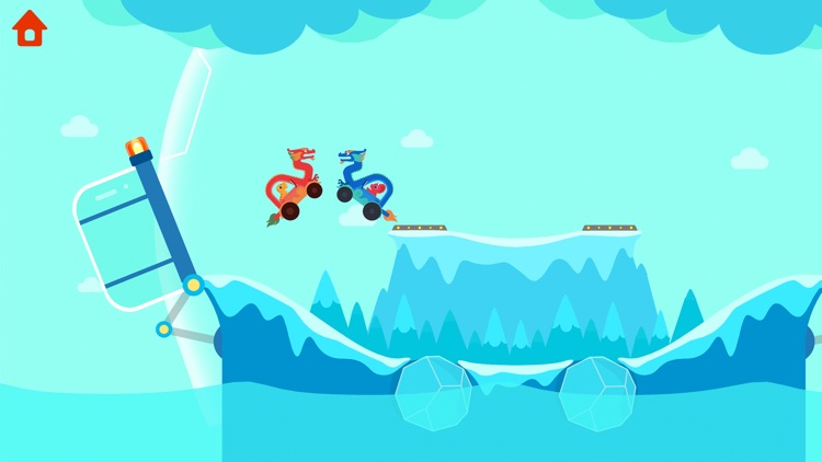 Dinosaur Smash Car Games screenshot-3