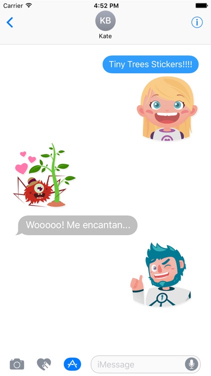 Tiny Trees Stickers for iMessage