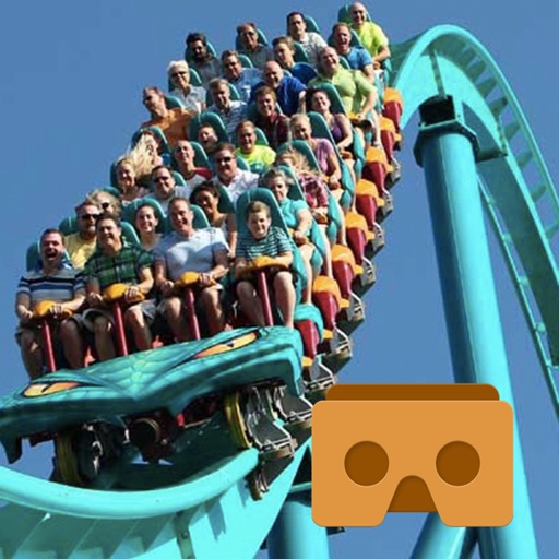 VR Roller Coaster Video Icon