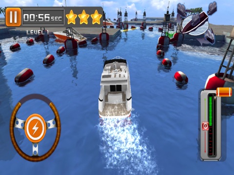 3D яхты Лодка Парковка игры для iPad