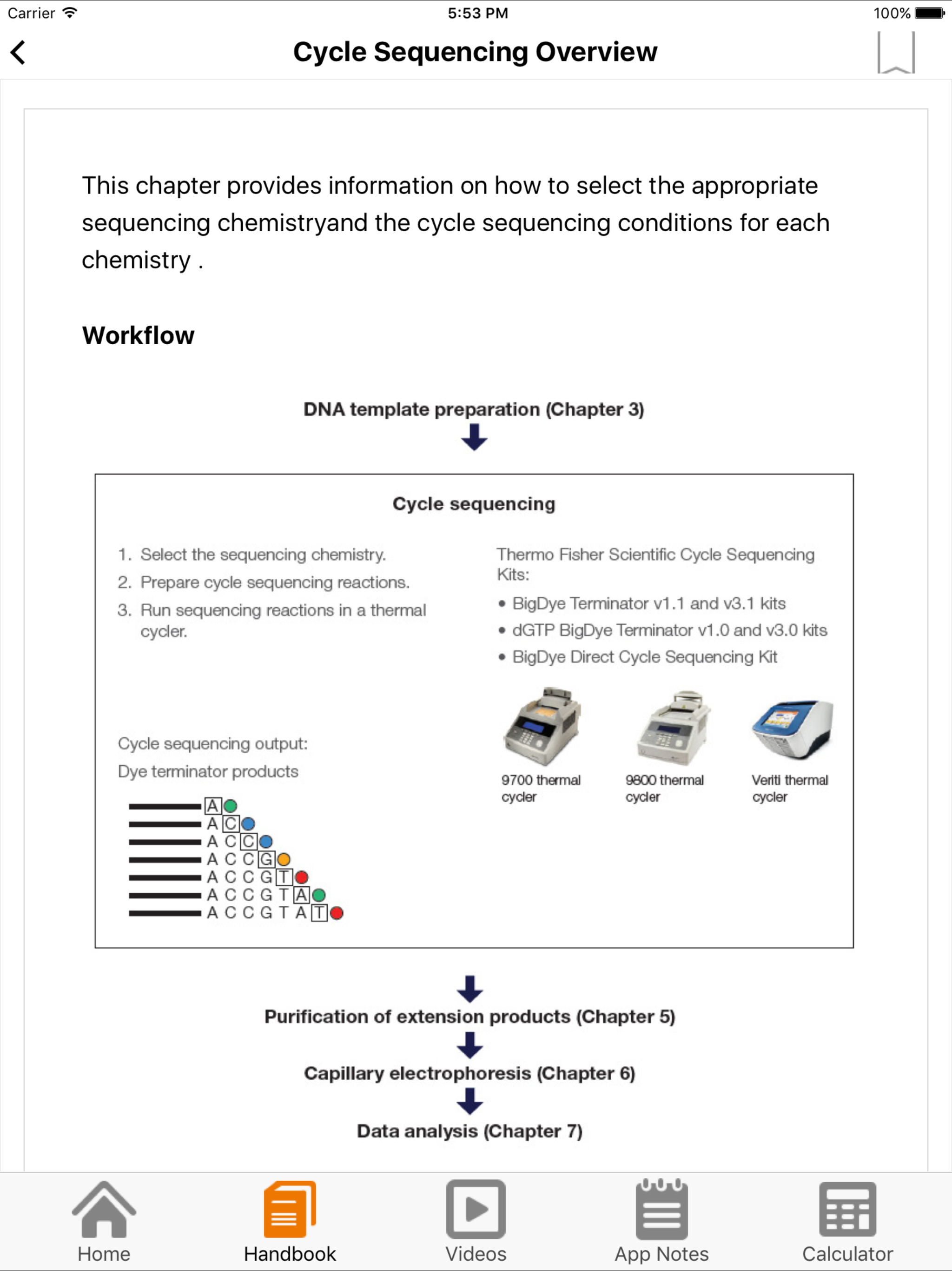 Sanger sequencing
