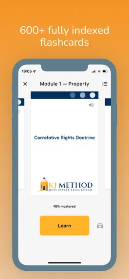 Game screenshot KJMETHOD Real estate exam prep hack