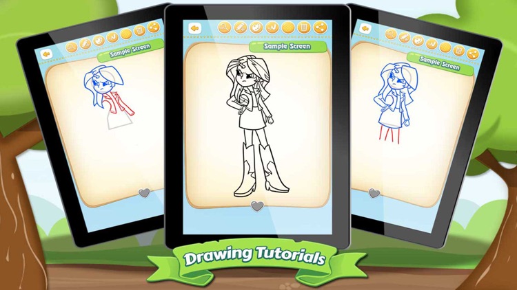 Drawing Tutorials for Equestria Girls