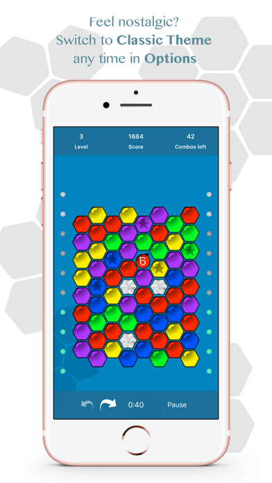 Hexic - the original game Screenshot