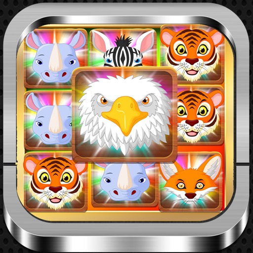 Animals Zoo connect Match3