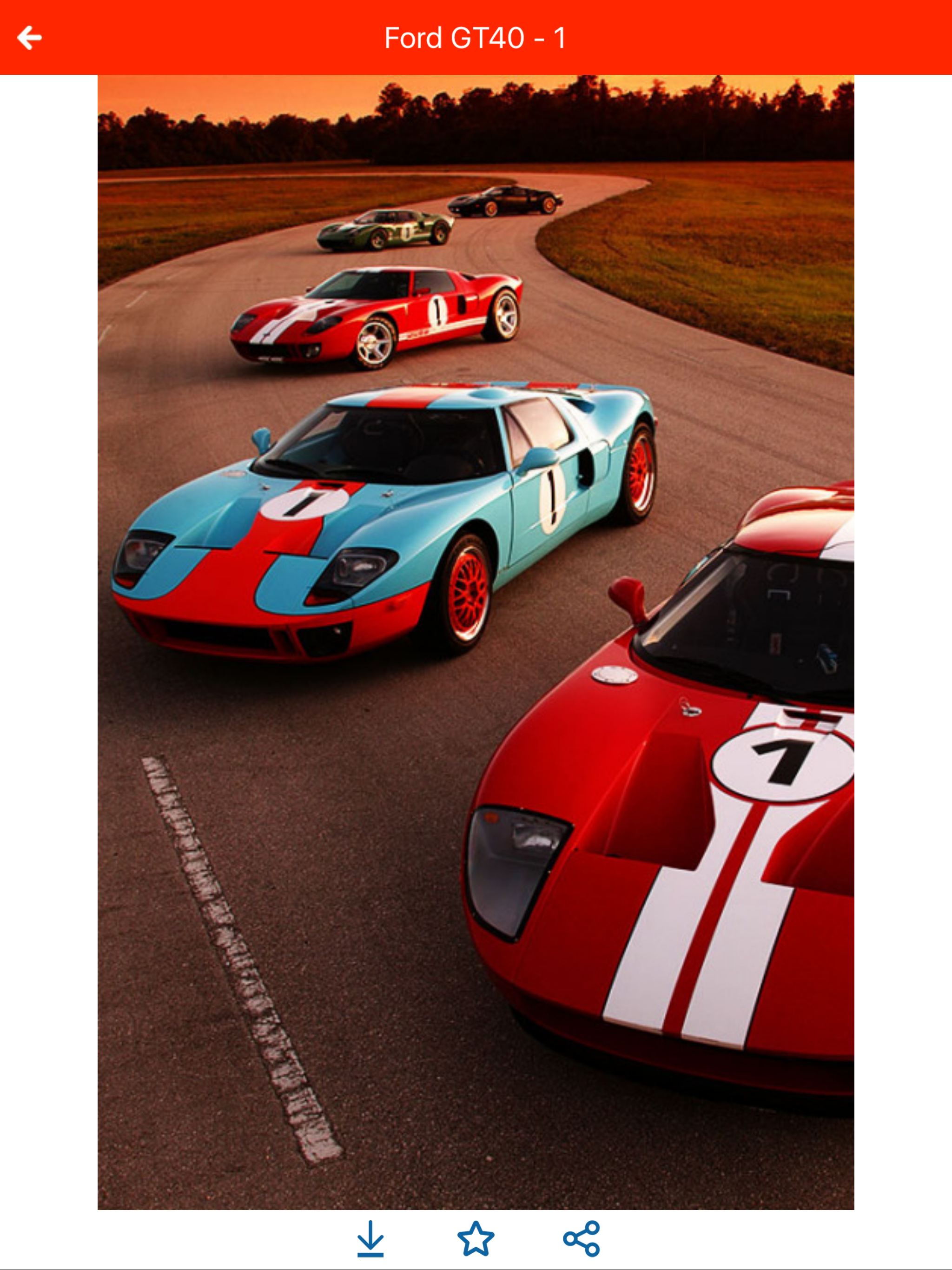HD Car Wallpapers - Ford GT40 Edition