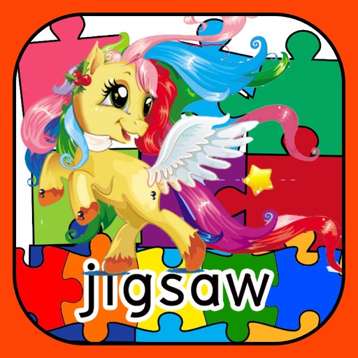 Princess Horse Jigsaw Puzzle Skill GameFor Toddler icon