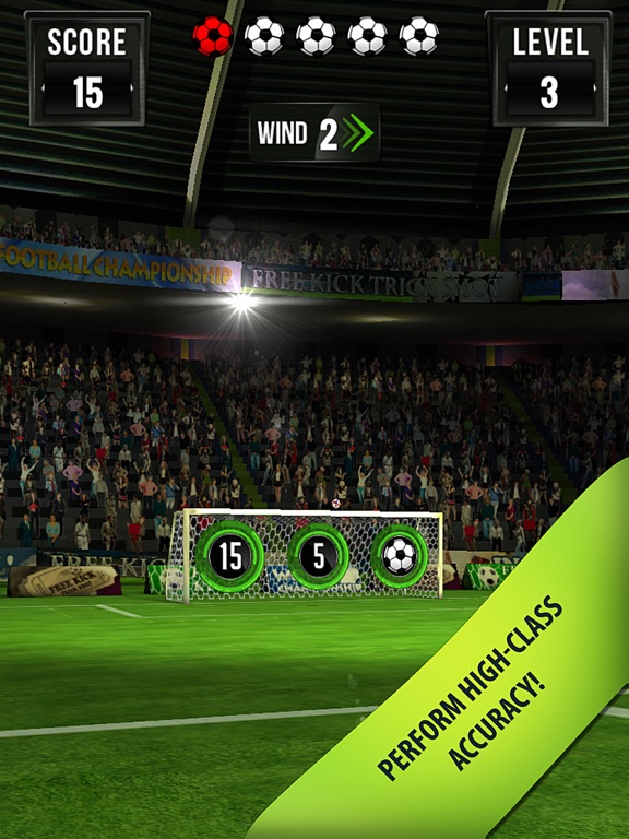 Free Kick - Euro 2017 Version iPad screenshot