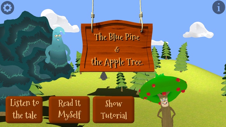 The Blue Pine and the Apple Tree