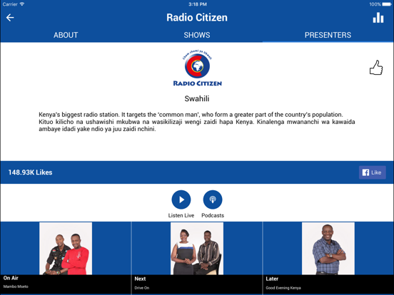 Screenshot #6 pour Citizen Radio Kenya