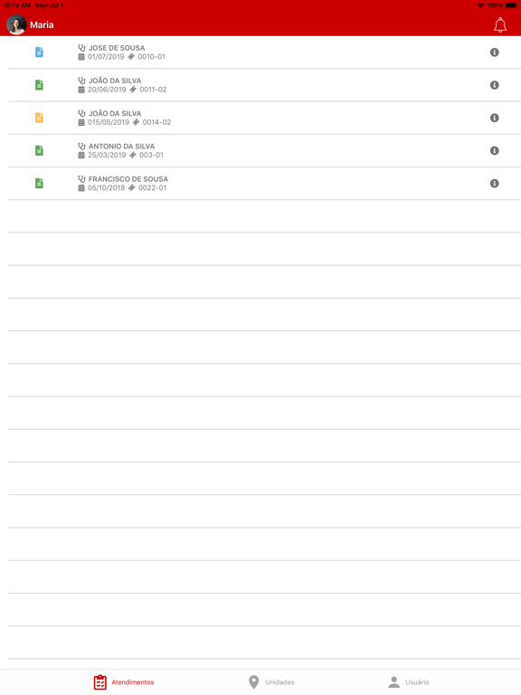 Laboratório Clementino Fraga iPad screenshot 1