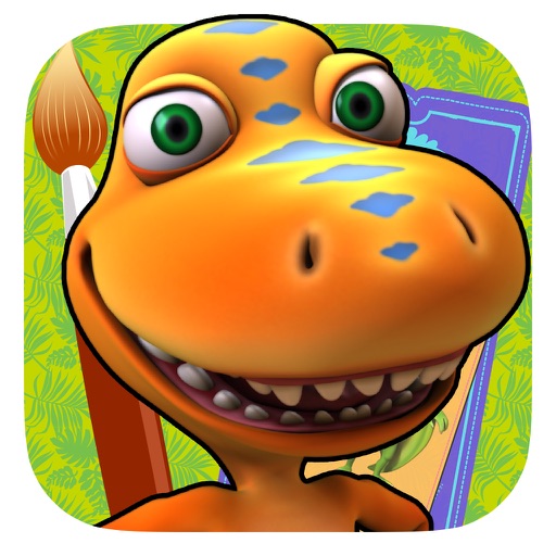 Dinosaur Train: Paint and Match icon