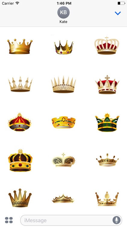 Crown Stickers