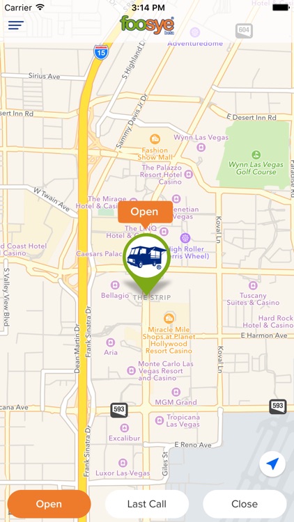 My food truck shout-out app by foosye® screenshot-0