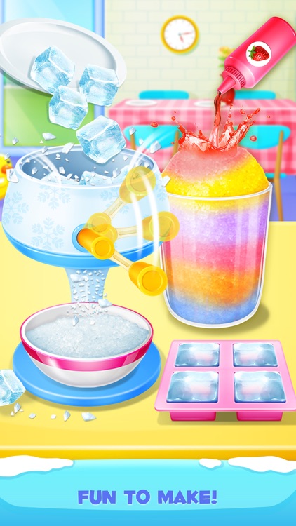 Summer Frozen Snow Cone Maker - Homemade Food Fun