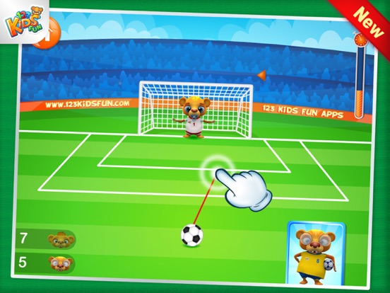 Screenshot #6 pour Football Game for Kids - Penalty Shootout Game
