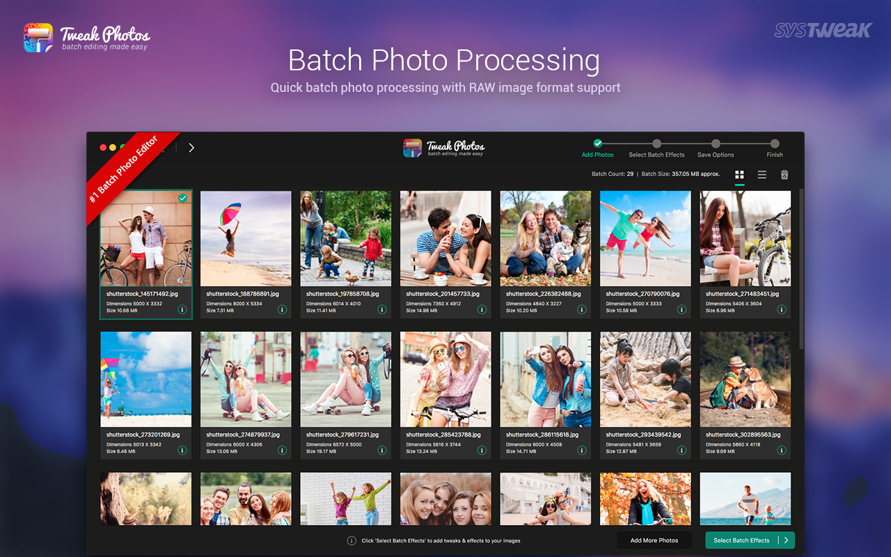 Tweak Photos Mac 破解版 全新的批量图像编辑应用