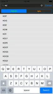 Igbo Dictionary screenshot #1 for iPhone