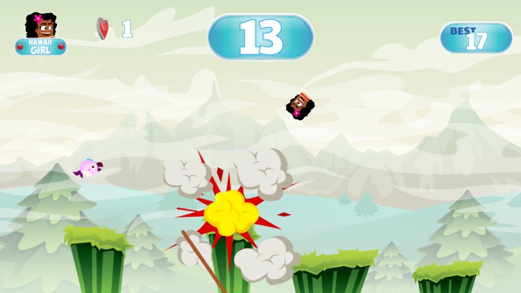 Hawaii Girl - Jumpy Game For Kids