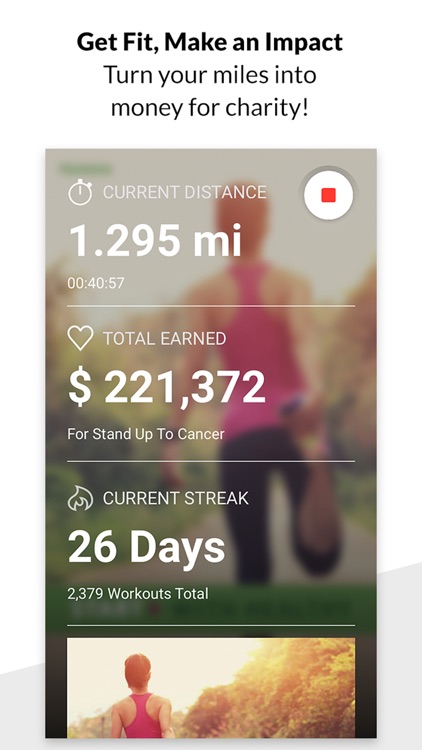Charity Miles: Walking & Running Distance Tracker