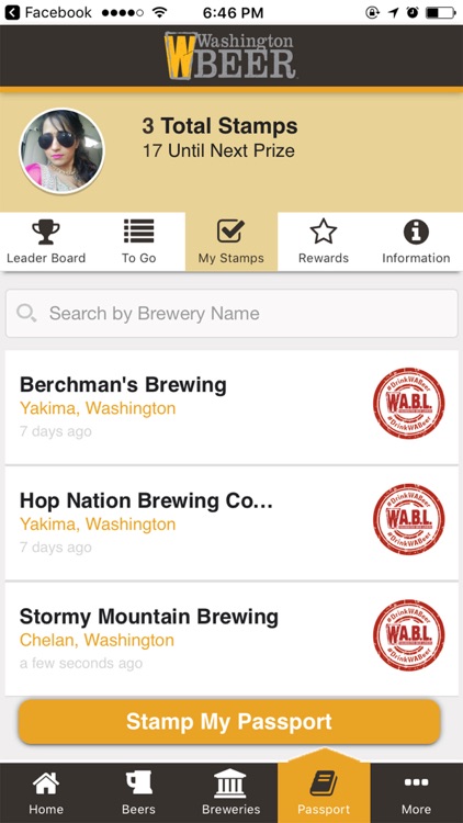 Washington Beer Mobile App