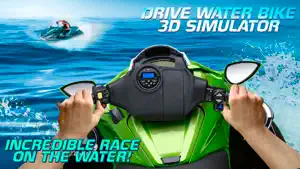 Drive Water Bike 3D Simulator screenshot #3 for iPhone