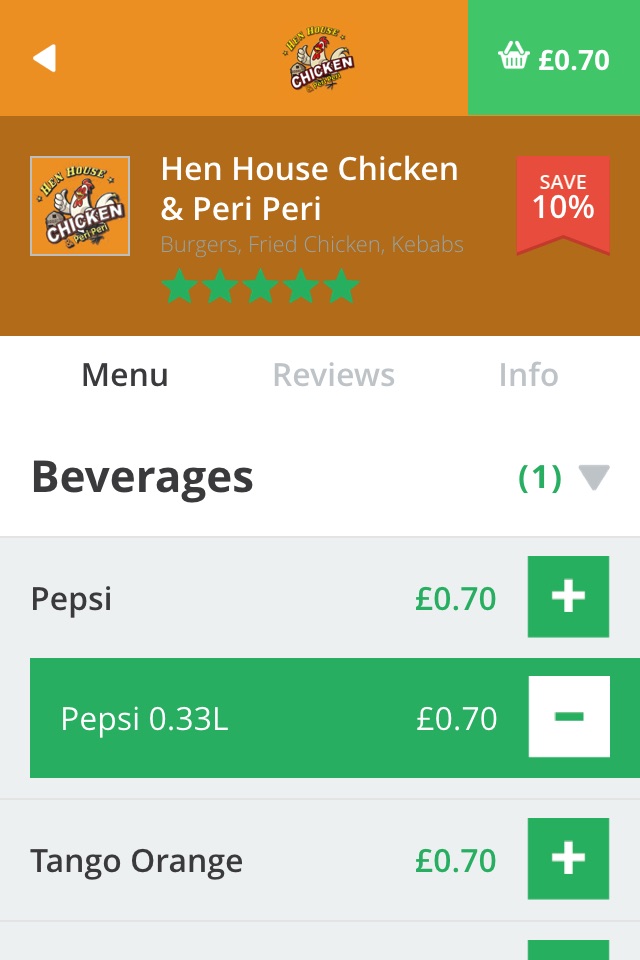 Hen House Chicken & Peri Peri screenshot 4