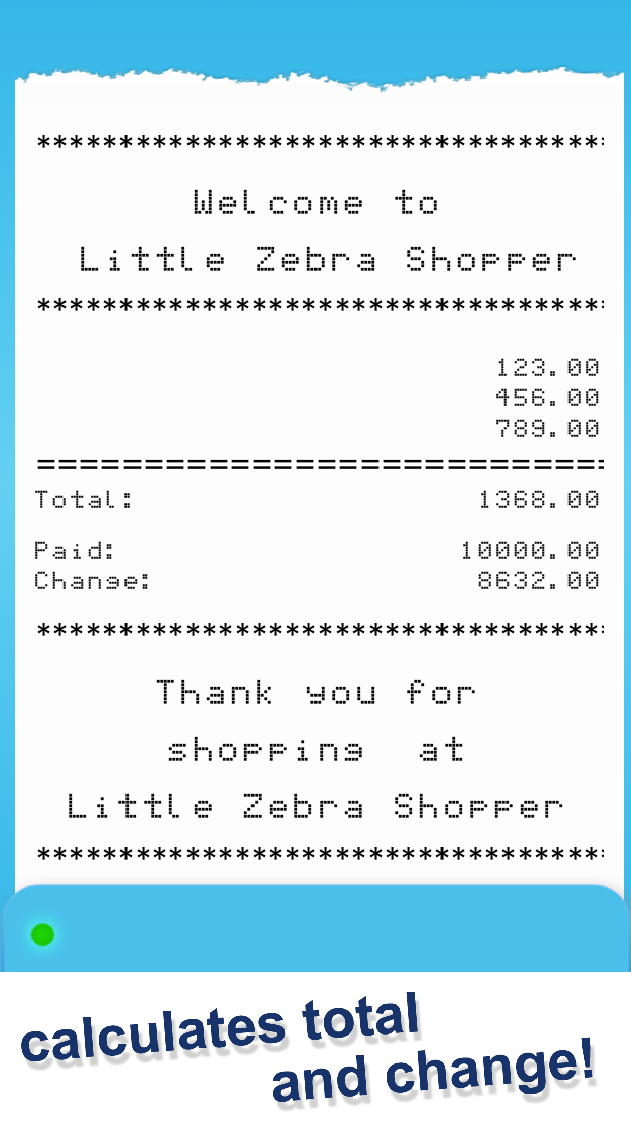 Little Zebra Shopper XS