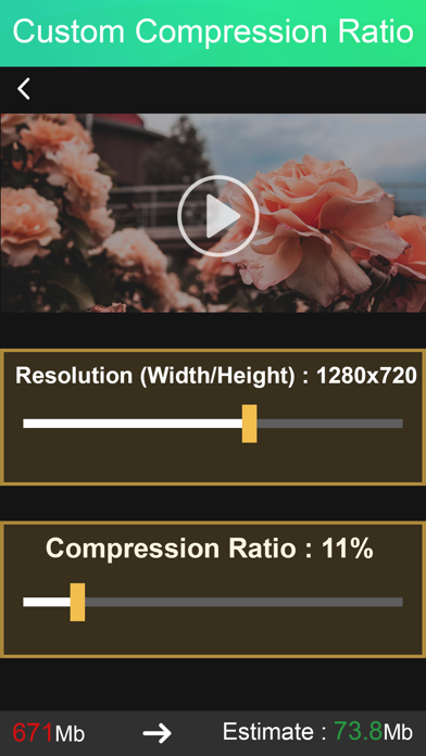 Compress Videos Compressor Pro Screenshot