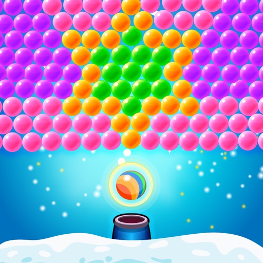 Bubble Shooter Ice World - POP Shooting Games icon