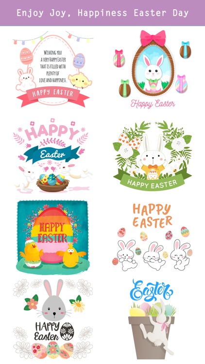 Cute & Funny Happy Easter Day screenshot-4