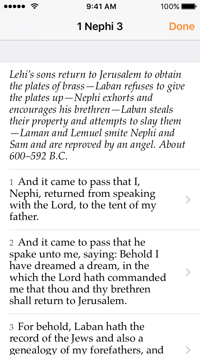 LDS Scripture Focus