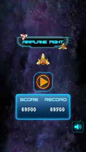 Air Fighter - Space Plane Fight Arcade Games screenshot #1 for iPhone