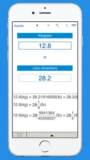 pound kilogram ve kilogram pound dönüştürme iphone resimleri 3