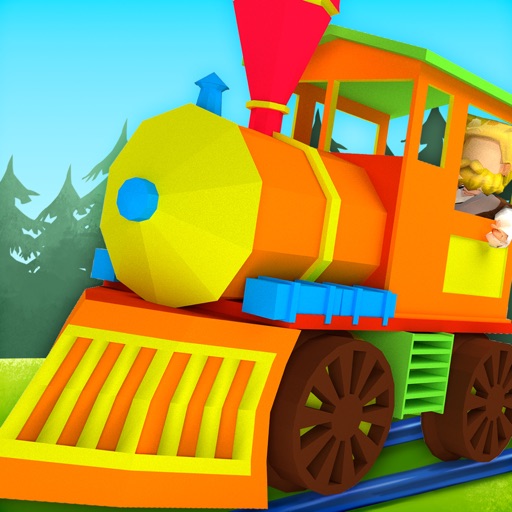 3D Toy Train - Free Kids Train Game iOS App