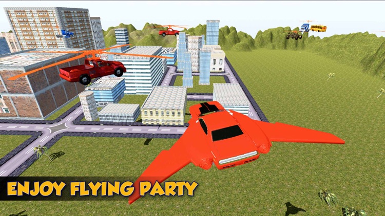 Airborne Super Car Driving: Racing Drone Rivals screenshot-4