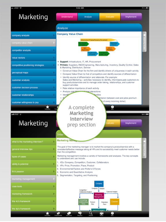 Jobjuice Marketing iPad screenshot 5 - Business app