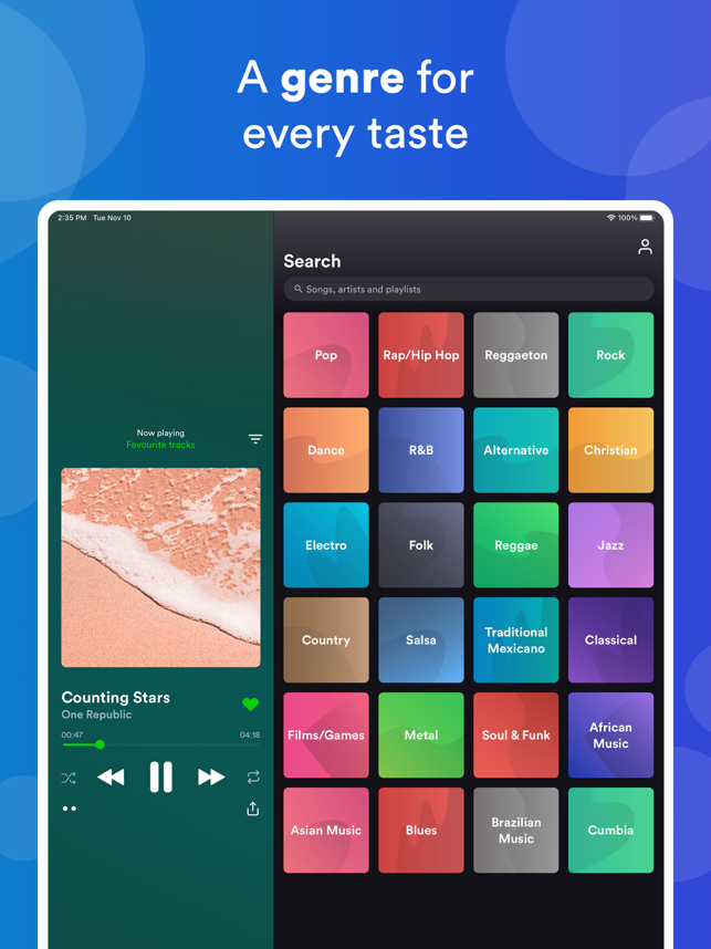 ‎eSound - MP3 Music Player Screenshot