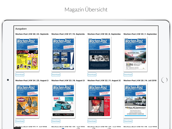 Screenshot #5 pour Wochen-Post