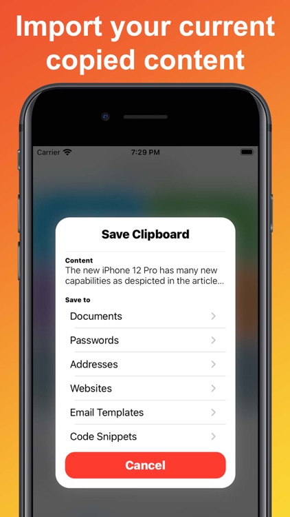 Paste Manager - Clipboard sync
