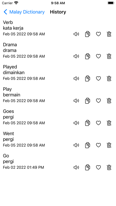 Smart Malay Dictionary Screenshot