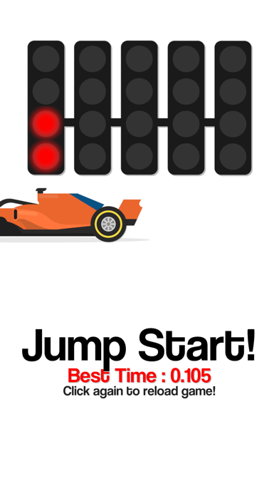 Race Start Test-Formula Reflex Screenshot