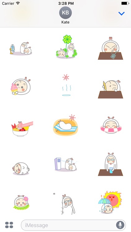 Animated Cute Puppet Stickers For iMessage