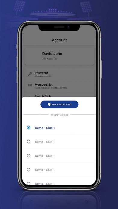 ClubSports.live® Screenshot