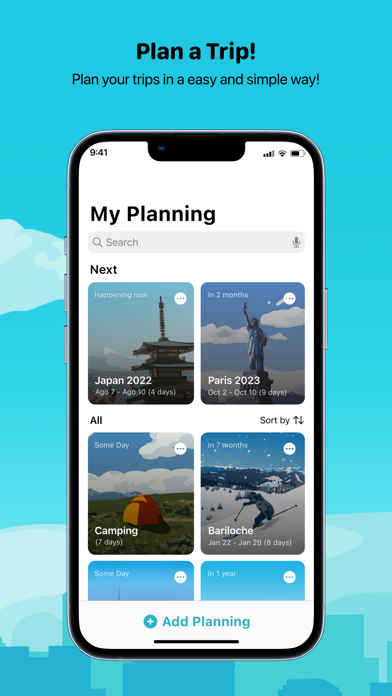 Voyage: Travel Planner Screenshot