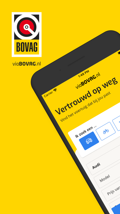 viaBOVAG.nl: Vind & Verkoop Screenshot
