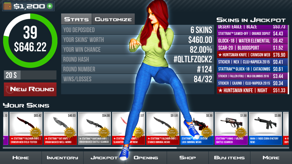 #1. CS GO Jackpot Simulator (iOS) 来自: Mateusz Grabowski