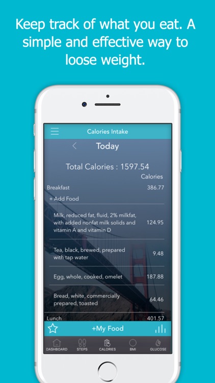 Calorie Counter Pal: Steps screenshot-1