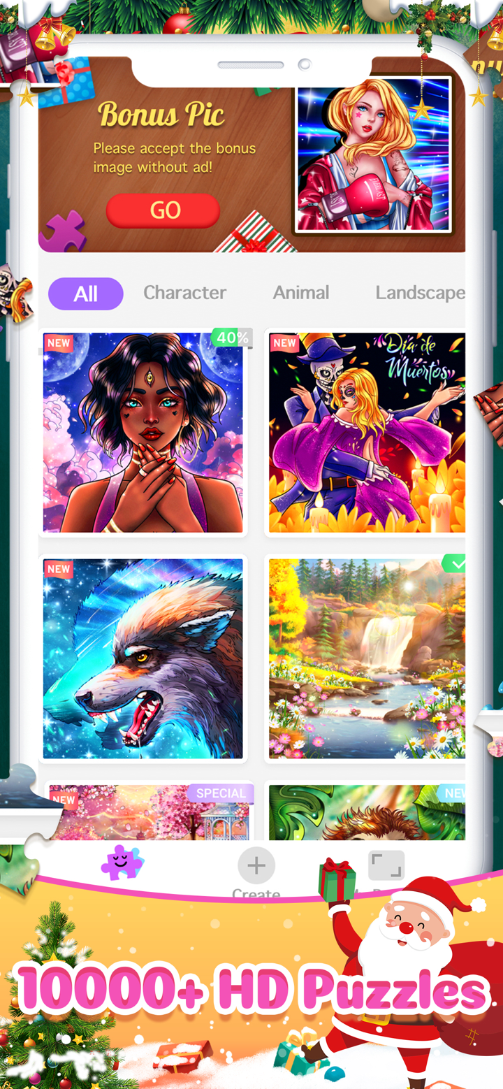 Jigsaw Puzzle - Christmas game screenshot 2